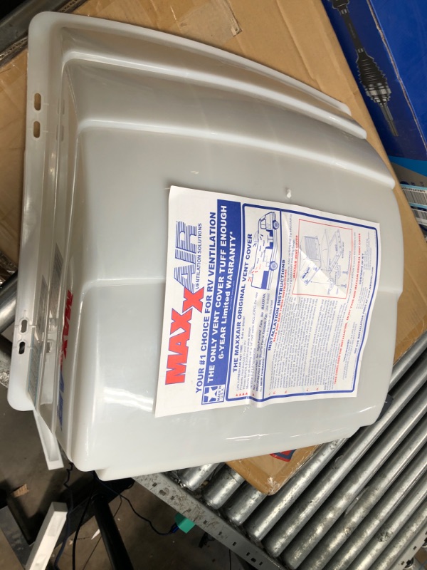 Photo 1 of MAXXAIR 00-933066 Original Vent Cover-White