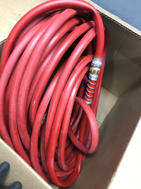 Photo 3 of 15 Metres 50 Feet Airline Air Hose 10mm Internal Soft Rubber 3/8 BSP US Pro
11.81 x 11.81 x 3.54 inches
