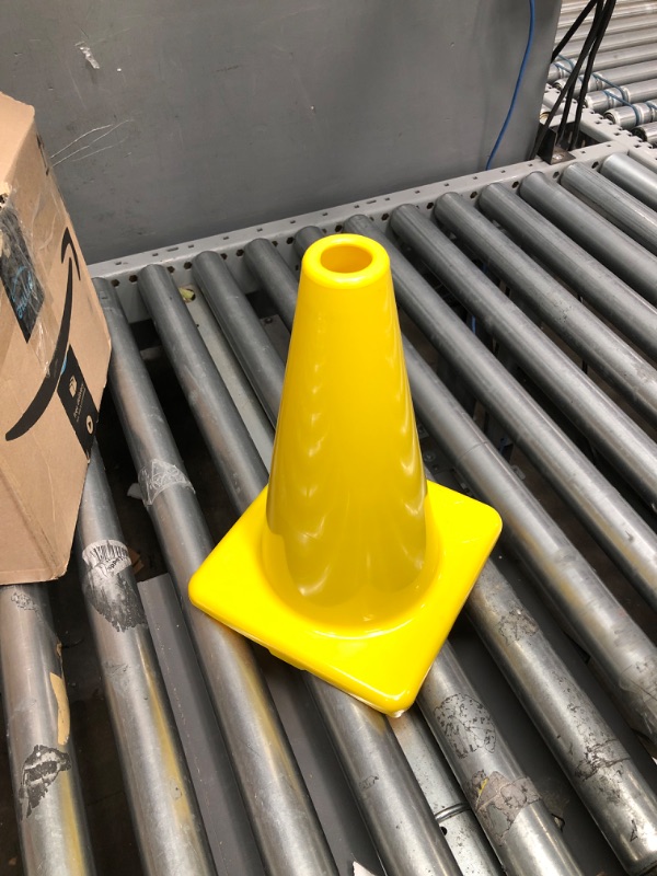 Photo 1 of 12" TRAFFIC CONE YELLOW