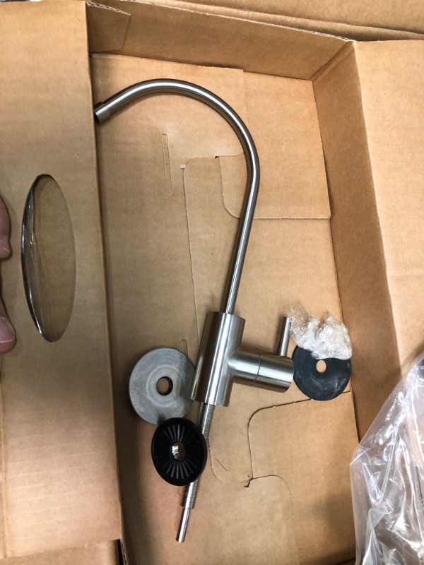 Photo 4 of iSpring RCC7AK, NSF Certified 75 GPD, 6-Stage Reverse Osmosis System, Superb Taste Drinking Water Filter & GA1-ORB Lead-Free Reverse Osmosis, Kitchen Bar Sink RO Drinking Water Faucet
