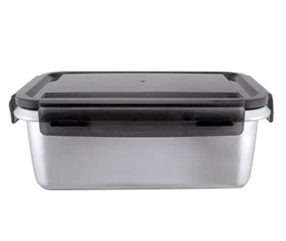 Photo 1 of  Storage Container Leak Proof Food Preservation Crisper Lunch Box Stainless Steel