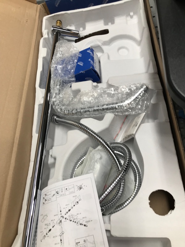 Photo 1 of Grohe 26421000 New Tempesta Shower System with Thermostat for Wall Mount, Starlight Chrome
