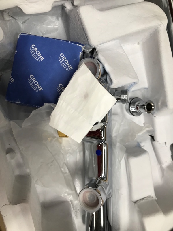 Photo 1 of Grohe 26421000 New Tempesta Shower System with Thermostat for Wall Mount, Starlight Chrome