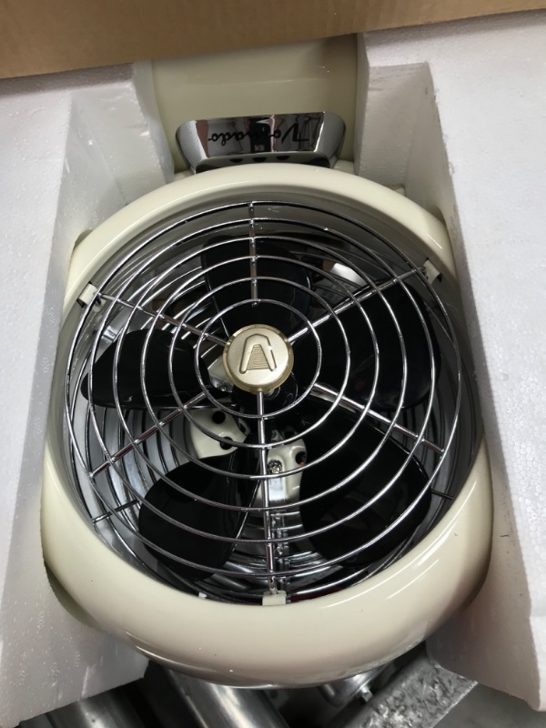 Photo 1 of Vornado VFAN Vintage Air Circulator Fan, Vintage White VFAN Vintage White
