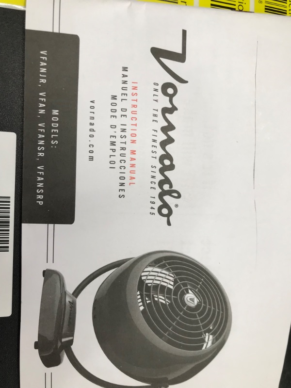Photo 1 of Vornado VFAN Vintage Air Circulator Fan, Vintage White VFAN Vintage White