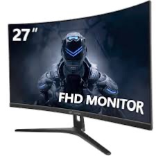 Photo 1 of CRUA 27" 144hz/165HZ Curved Gaming Monitor