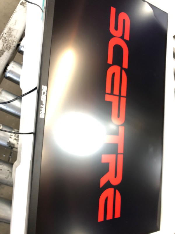 Photo 1 of Sceptre 27 inch 240Hz 1080p Gaming Monitor AMD FreeSync Premium HDMI DisplayPort, Height Adjustable Build-in Speakers Gunmetal Black (E275B-FWD240)