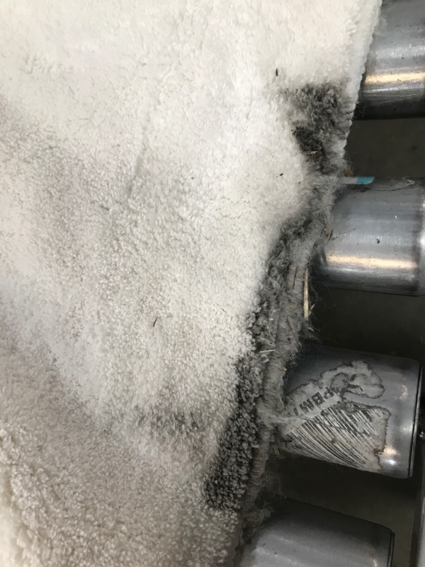 Photo 1 of 10' x 8' ft area rug white soft fluffy 