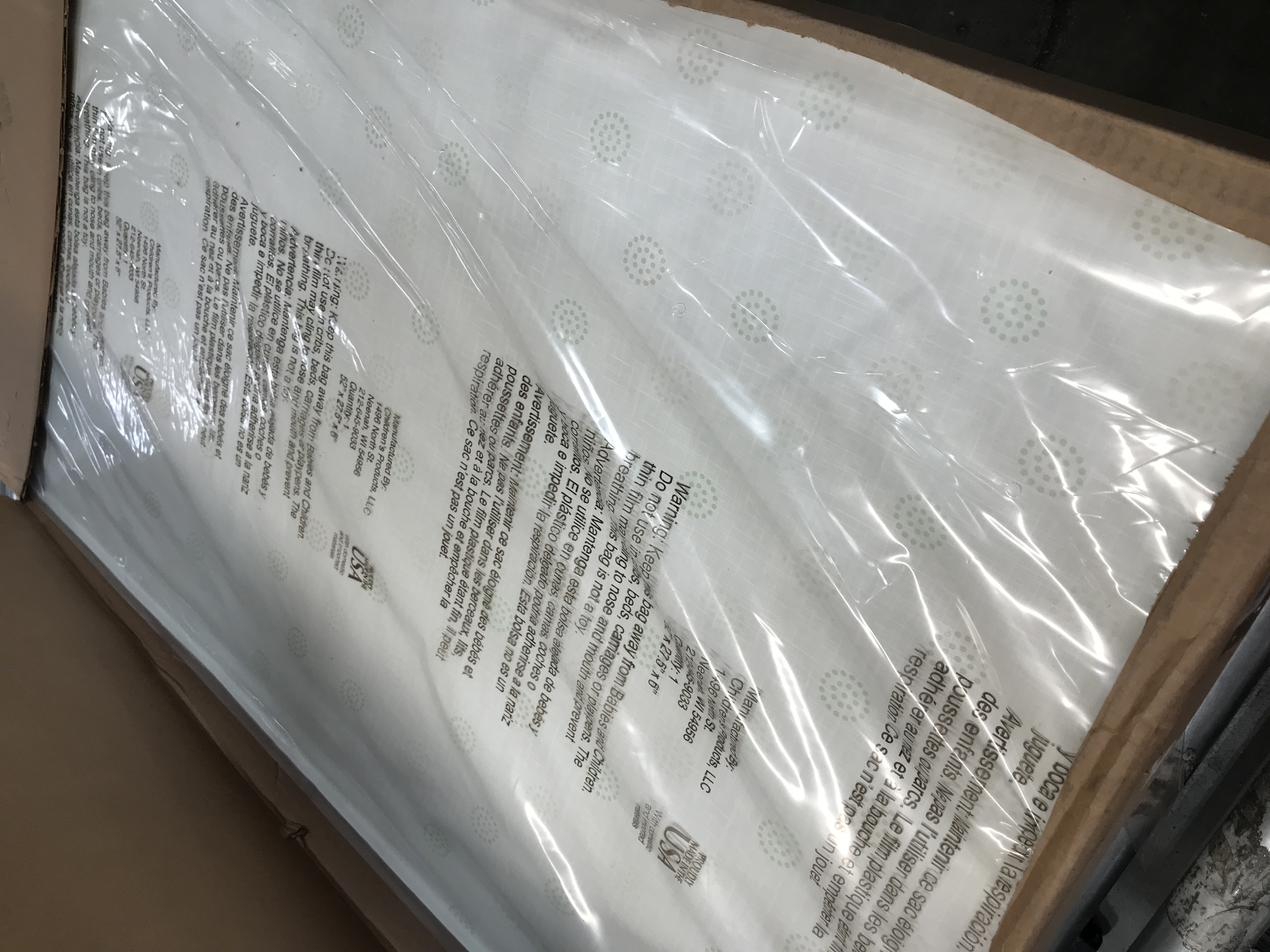 Photo 1 of Delta Children Twinkle Galaxy Dual Sided Crib and Toddler Mattress - Premium Sustainably Sourced Fiber Core - Waterproof - GREENGUARD Gold Certified (Non-Toxic) - 7 Year Warranty - Made in USA