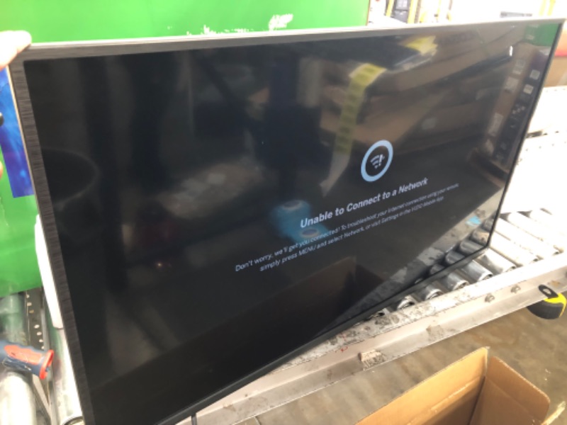 Photo 2 of **HAS FAINT LINE ON SCREEN**VIZIO 40-inch D-Series Full HD 1080p Smart TV with AMD FreeSync, Apple AirPlay and Chromecast Built-in, Alexa Compatibility, D40f-J09, 2022 Model
