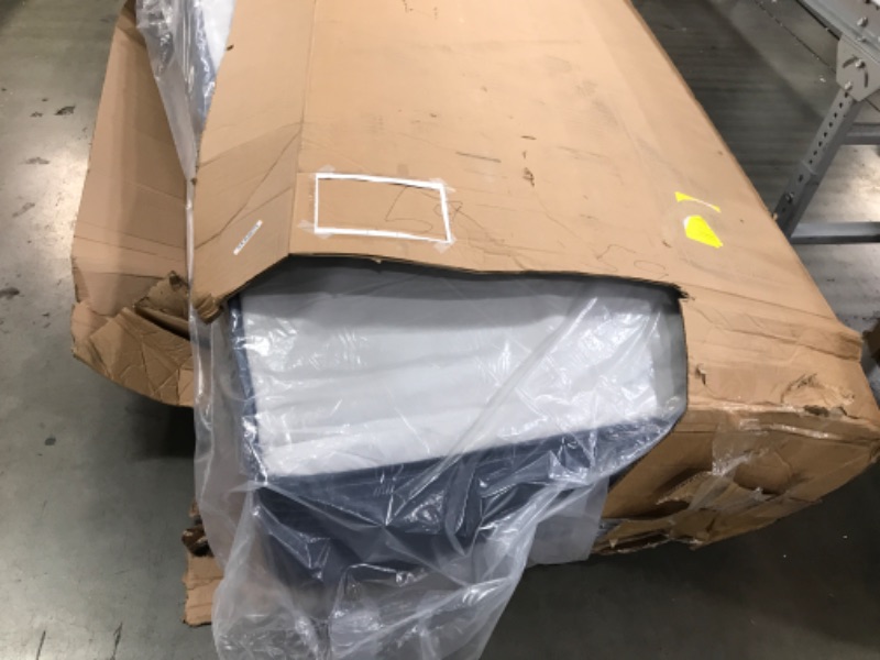 Photo 1 of Serta - 11" Clarks Hill Plush Twin Mattress, Comfortable, Cooling, Supportive, CertiPur-US Certified, White/Blue 11" Plush Twin