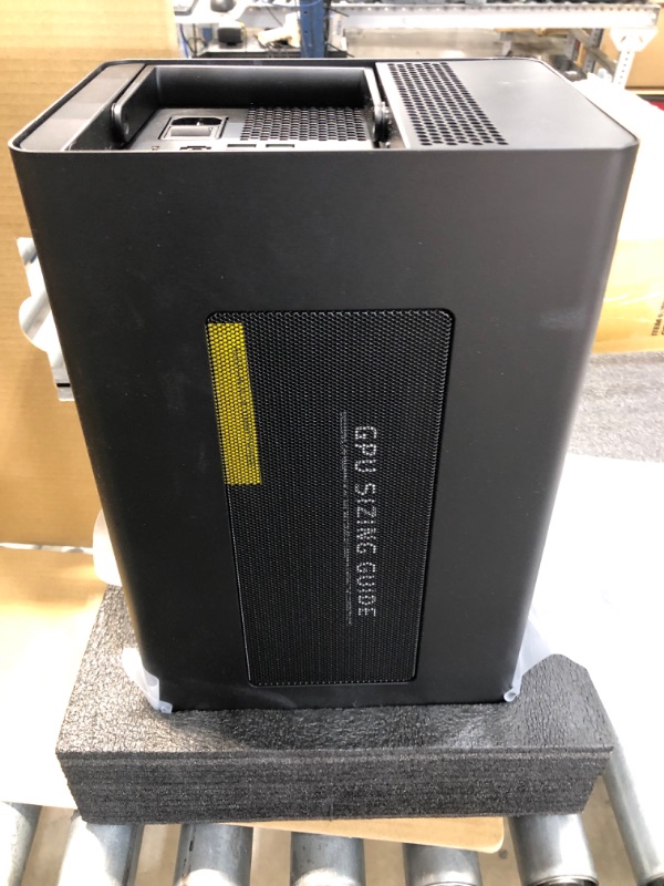 Photo 2 of Razer Core X Chroma Aluminum External GPU Enclosure (eGPU): Compatible with Windows & MacOS Thunderbolt 3 Laptops, NVIDIA /AMD PCIe Support, 700W PSU, 4x USB 3.1, 1x Gbit Ethernet, Chroma RGB, Black
