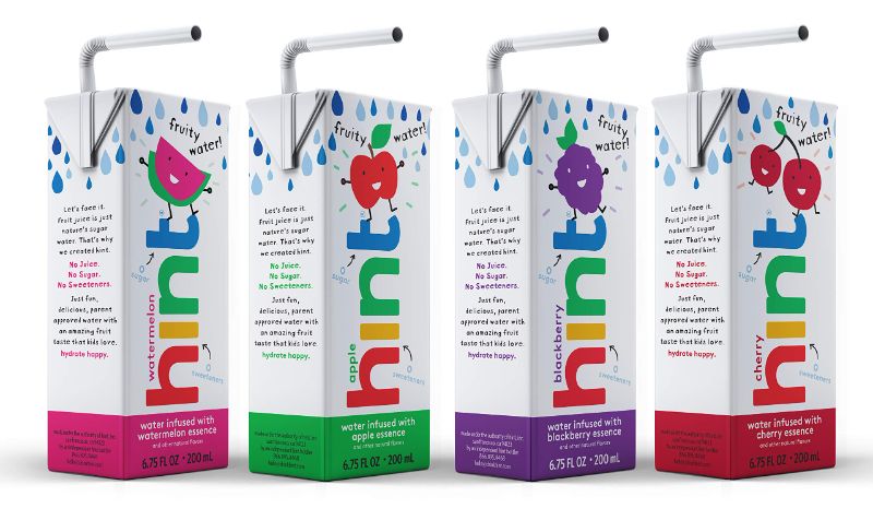 Photo 1 of **EXP june 30 2023**
Hint Kids Water Variety Pack (Pack of 32), 6.75 Ounce Boxes, 8 Boxes Each of: Cherry, Watermelon, Apple, & Blackberry, Zero Sugar, Zero Sweeteners, Zero Preservatives, Zero Artificial Flavors 4-Flavor Variety Pack