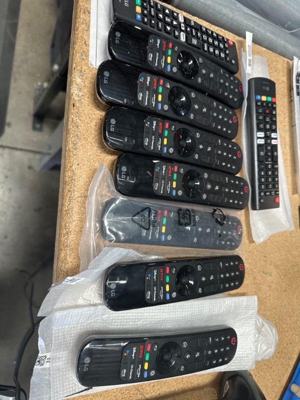 Photo 1 of BUNDLE of LG TV remotes. 9 Remotes