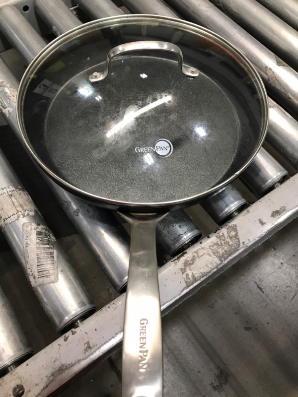 Photo 1 of ***NEEDS CLEANING***GREEN PAN FRYING PAN