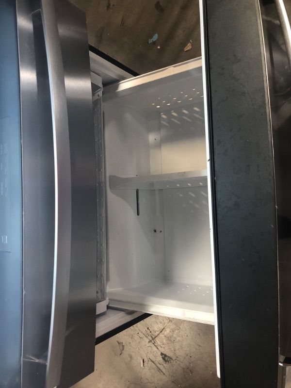 Photo 5 of ***PARTS ONLY***DOEN'T GET COLD, SOLD AS IS, NO REFUNDS, NO RETURNS.
GE Profile 27.9-cu ft 4-Door Smart French Door Refrigerator with Ice Maker and Door within Door (Fingerprint-resistant Stainless Steel) ENERGY STAR