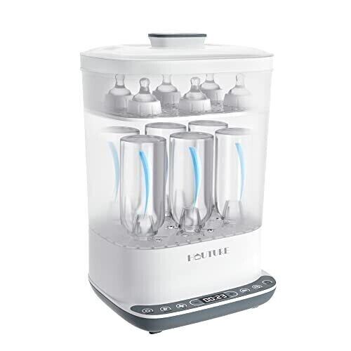 Photo 1 of Baby Bottle Sterilizer, 6-in-1 Bottle Sterilizer and Dryer, Electric Steam Bo...