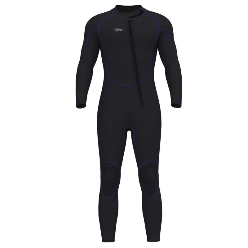 Photo 1 of HEVTO WOMEN FULL WETSUITS SURFING 3MM NEOPRENE KEEP WARM SCUBA DIVING SUIT PLUS SIZE FOR WATER SPORTS P02-MR.-BLACK S3