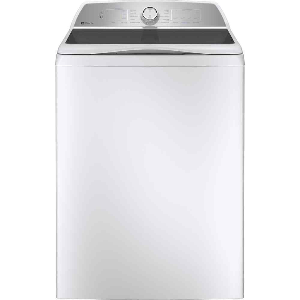 Photo 1 of ***USED AND DIRTY - POWERS ON - UNABLE TO TEST FURTHER***
GE 5.0 cu. ft. High-Efficiency Smart White Top Load Washer with Microban Technology, ENERGY STAR