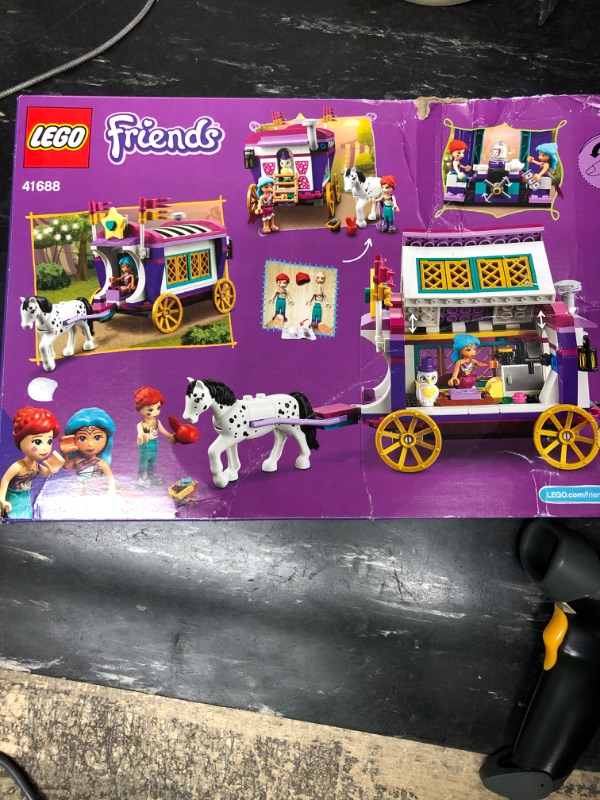 Photo 2 of LEGO Friends Magical Caravan 41688 Building Kit; Magic Caravan Toy for Creative Kids Who Love Vehicles; New 2021 (348 Pieces)