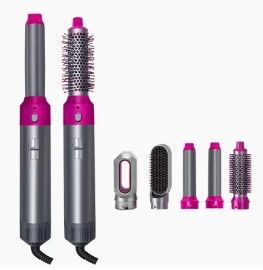 Photo 1 of 5 in 1 Hair Dryer Brush with Hair Volumizer,Hot Air Brush, Scalp Massager,Curler and Straightener