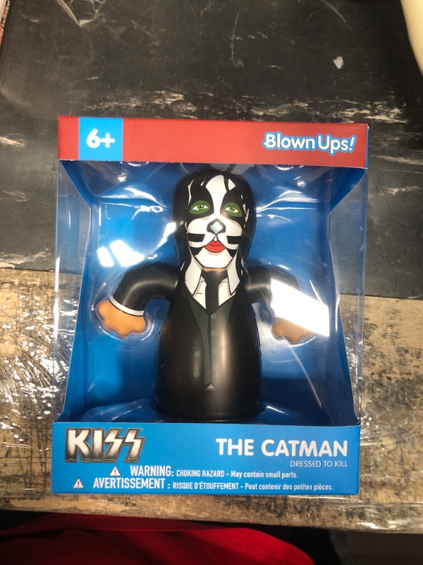 Photo 2 of ABBERWOCKY TOYS: KISS - THE CATMAN 6" BLOWUP FIGURE