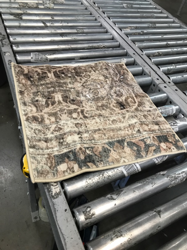 Photo 1 of Magnolia Home by Joanna Gaines x Loloi Sinclair Collection SIN-01 Machine Washable Pebble / Taupe 18" x 18" 