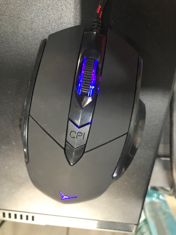 Photo 1 of SKYTECH GAMING MOUSE BLACK AND RED M-1000