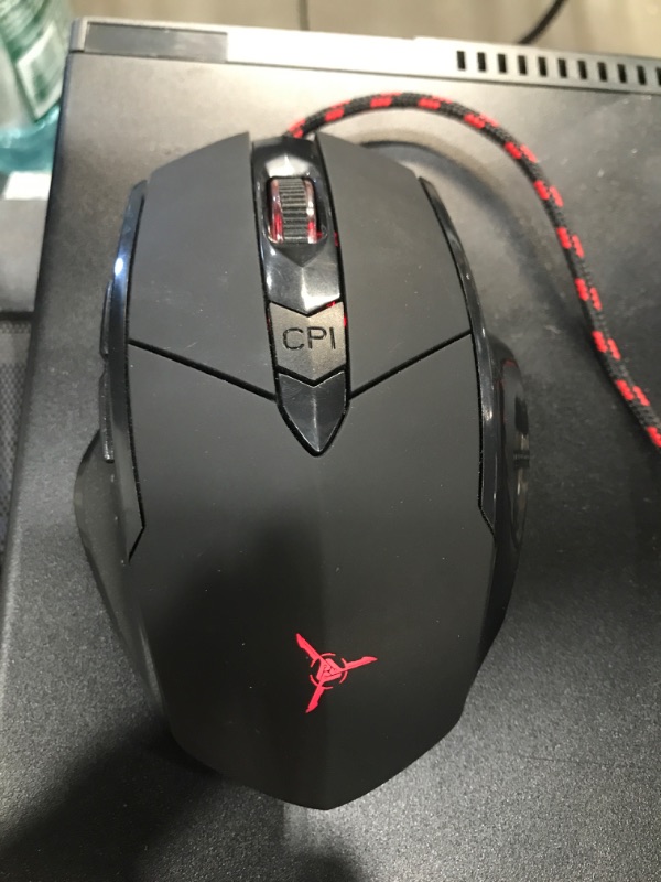 Photo 1 of SKYTECH GAMING MOUSE BLACK AND RED M-1000