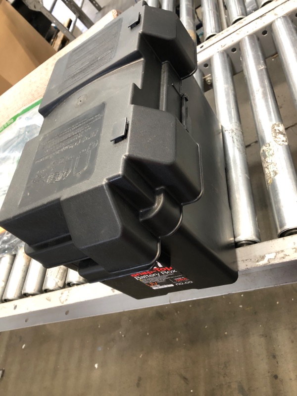 Photo 1 of NOCO Snap-Top HM327BKS Battery Box, Group 27 12V Outdoor Waterproof Battery Box for Marine, Automotive, RV, Boat, Camper and Travel Trailer Batteries