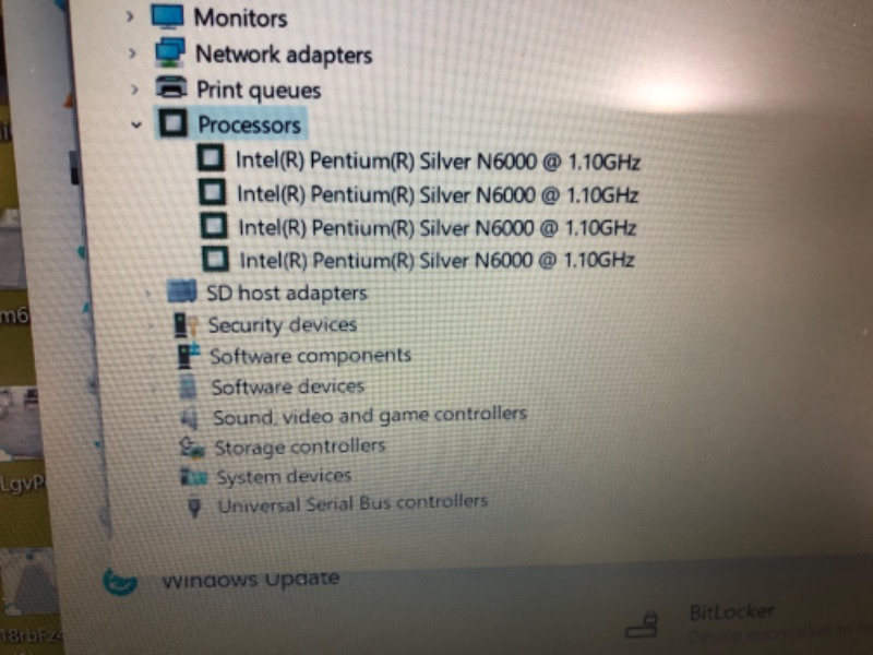 Photo 5 of Lenovo ideapad 1 15.6 FHD Laptop, Intel Pentium Sliver N6000 Processor, 4GB RAM, 128GB eMMC, 1-Year Mircrosoft Office 365, Windows 11 Home in S Mode - 82LX0050US