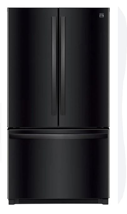 Photo 1 of Kenmore 4673029 26.1 cu. ft. Non-Dispense French Door Refrigerator, Black
