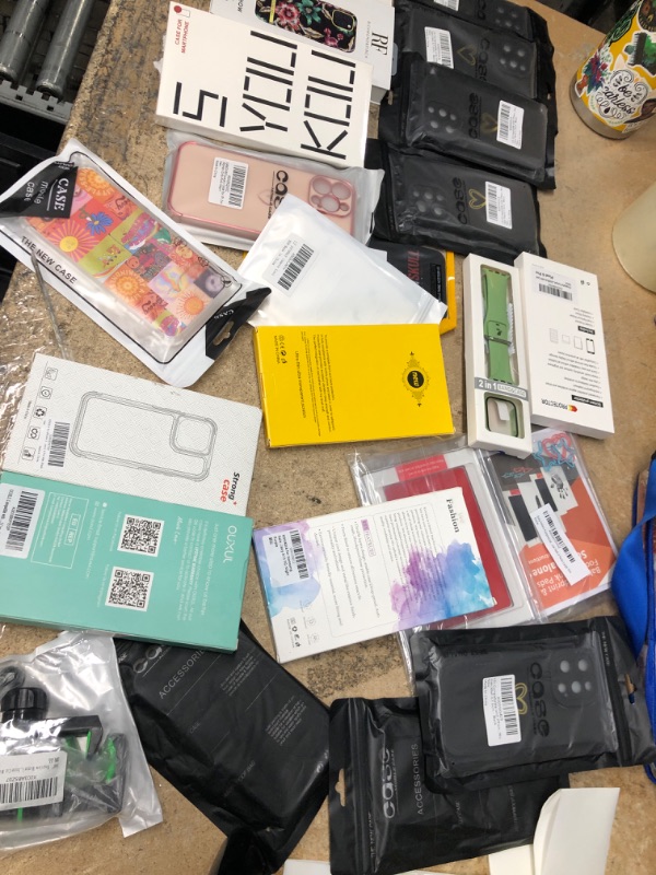 Photo 1 of 25 assorted phone accessories: for different models and brands