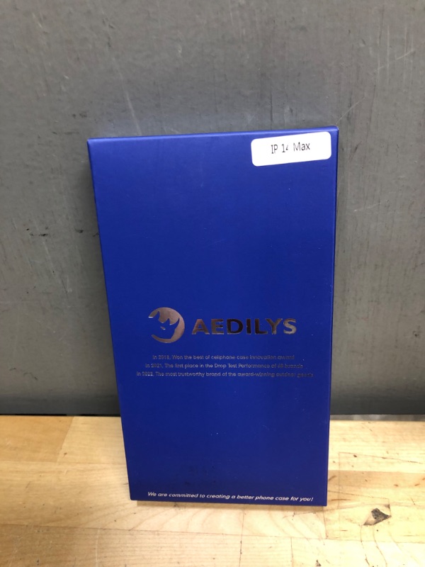 Photo 1 of AEDILYS for iPhone 14 Plus Case,[ Non-Yellowing][15FT Military Grade Drop Protection] [Scratch-Resistant], Slim Non-Slip -Clear