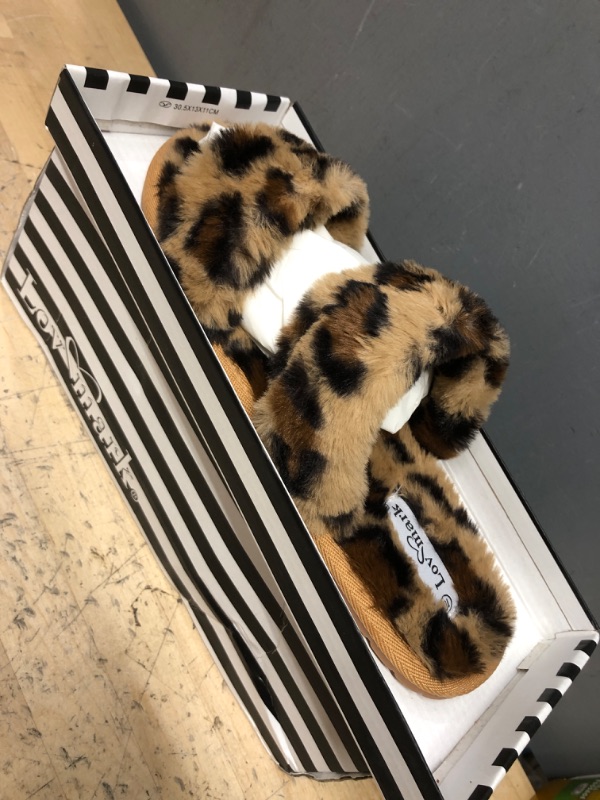 Photo 1 of lov mark shoes sandals TanLeopard Fur