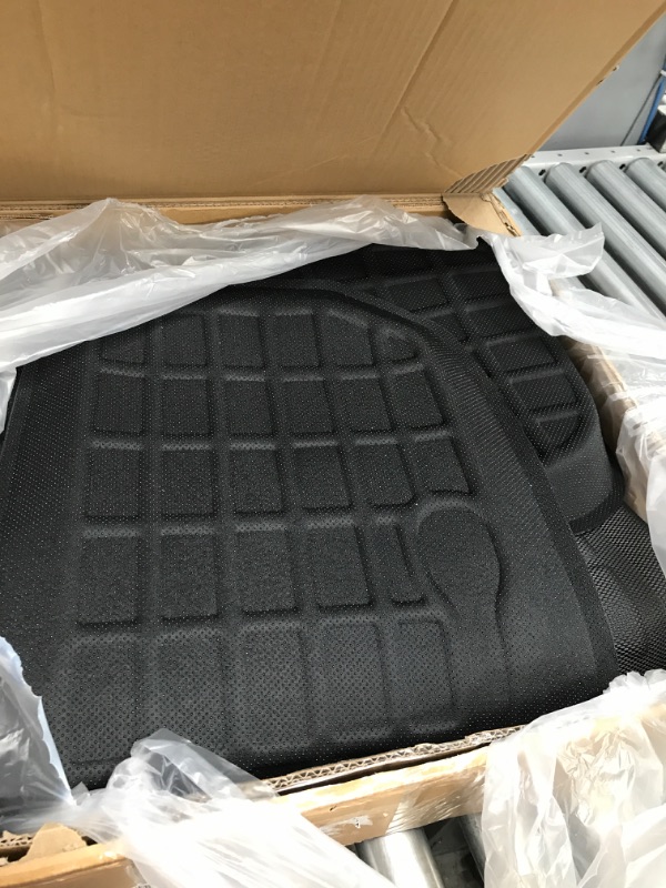 Photo 2 of TAPTES for Tesla Model Y Trunk Mats 2023 2022 2021, for Model Y Cargo Mat Liner, All Weather Waterproof