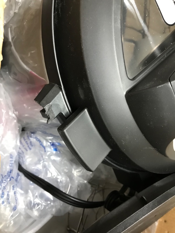 Photo 3 of **INCOMPLETE AND DAMAGED**Instant Pot 8 qt 11-in-1 Air Fryer Duo Crisp + Electric Pressure Cooker