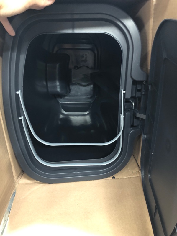Photo 1 of Glad 20 Gallon / 75 Liter Extra Capacity Plastic Step Trash Can with CloroxTM Odor Protection | Fits Kitchen Pro 20 Gallon Trash Bags, Black Black 20 Gallon