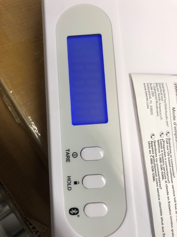 Photo 1 of Beurer BY90 Baby Scale, Pet Scale, Digital, with Measuring Tape, tracking weight with App | For: Infant, Newborn, Toddler /Puppy, Cat - Animals | LCD Display, weighs Lbs/Kg/Oz Highly accurate with Bluetooth/measuring Tape