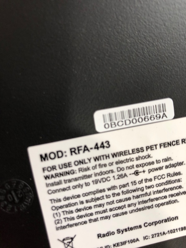 Photo 5 of (missing parts)PetSafe Wireless Pet Fence