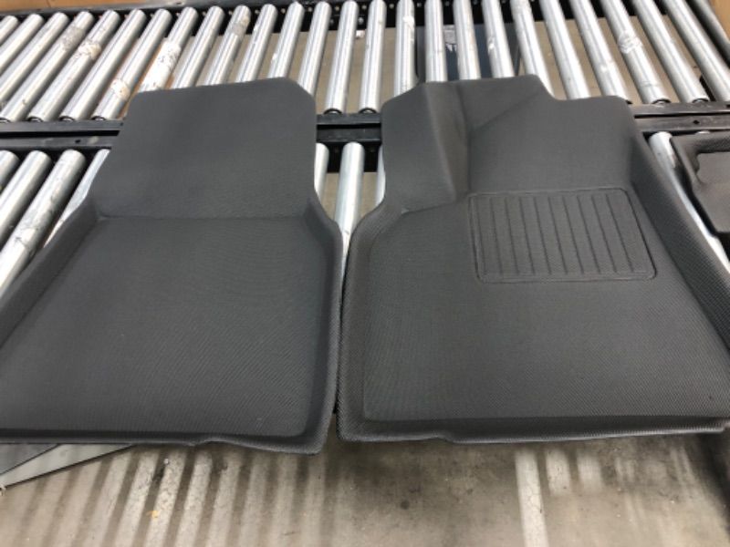 Photo 1 of CreeKT for Tesla Model 3 Floor Mats 2023 2022 2021, XPE All Weather Tesla 3 Mats Tesla Floor Mats Model 3 Trunk Mat Cargo Liners Front Rear Frunk Mats Full Set for Tesla Model 3 Accessories 2021-2023 2021 2022 2023 Model 3 Full Set Mats