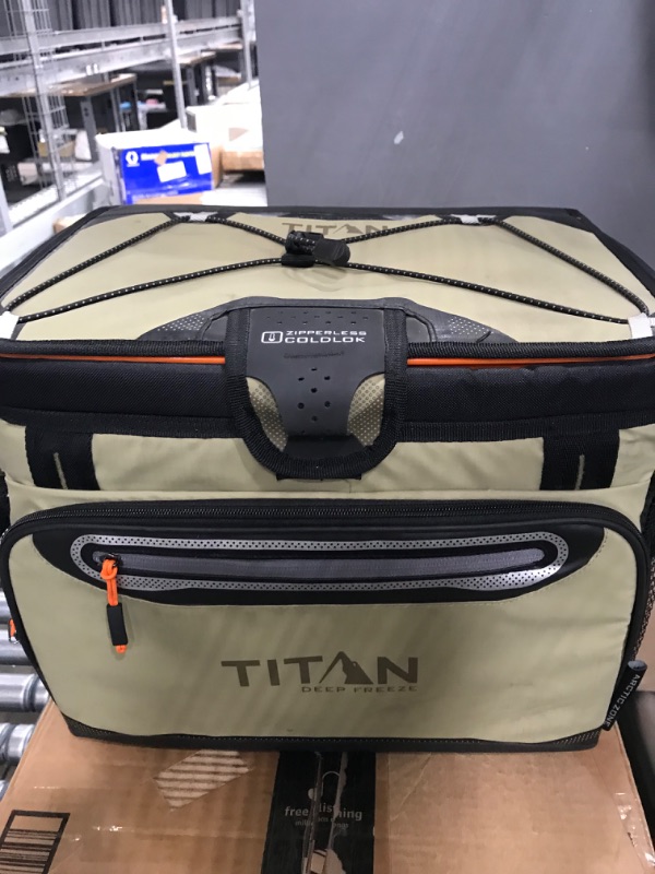 Photo 1 of Arctic Zone Titan Deep Freeze Zipperless Hardbody Coolers - Sizes: 9, 16, 30 and 48 Can - Colors: Navy, Moss, Process Blue, Pine, Citrus, Gray, Blue Lagoon Moss 30 Can