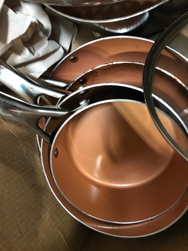 Photo 2 of 10- piece cookware- 