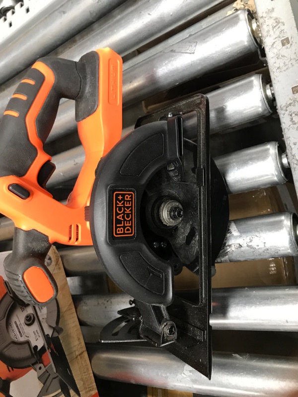 Photo 2 of ***SEE NOTES***
BLACK+DECKER 20V MAX* POWERCONNECT 5-1/2 in. Cordless Circular Saw, Tool Only (BDCCS20B) Circular Saw Only