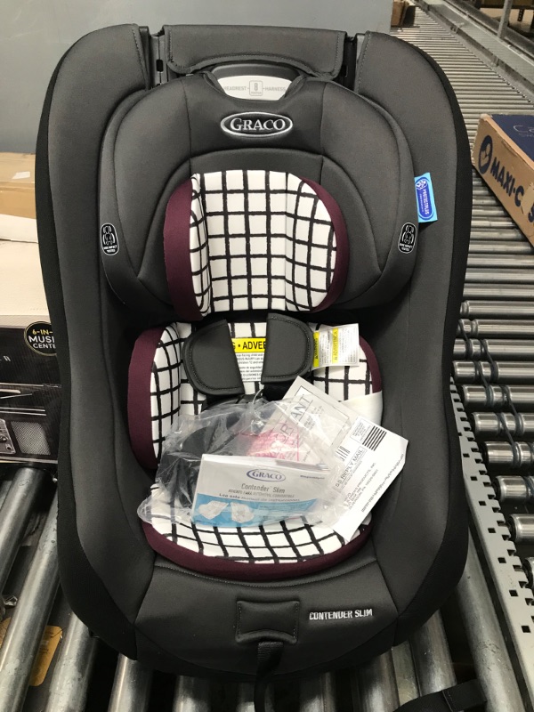 Photo 1 of Graco Contender Slim Convertible Car Seat, Ainsley