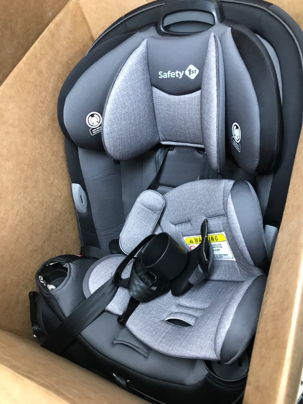 Photo 1 of Safety 1st Grow and Go All-in-One Convertible Car Seat, Rear-facing 5-40 pounds, Forward-facing 22-65 pounds, and Belt-positioning booster 40-100 pounds, Harvest Moon Harvest Moon Original