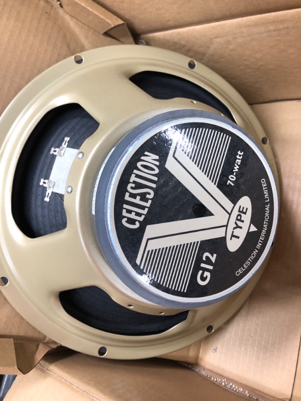 Photo 3 of CELESTION V-Type 8 ohm Guitar Speaker