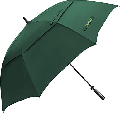 Photo 1 of LANBRELLA Golf Umbrella 80 Inch Extra Large Oversize Windproof Stick Umbrella Double Canopy Vented Manual Open Close