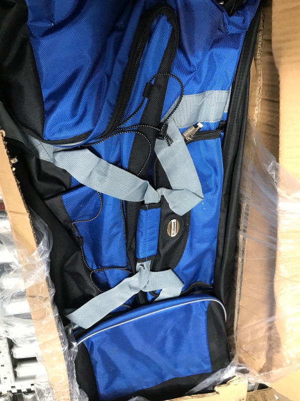 Photo 1 of Rockland Drop Bottom Rolling Duffel Bag, Navy, 40-Inch 40-Inch Navy