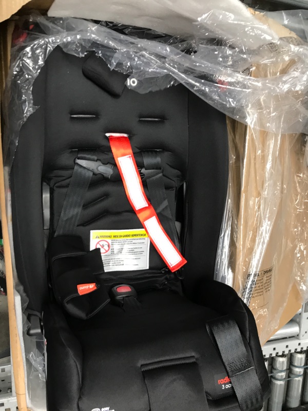 Photo 2 of Diono Radian 3R, 3-in-1 Convertible Car Seat, Rear Facing & Forward Facing, 10 Years 1 Car Seat, Slim Fit 3 Across, Jet Black Radian 3R Fits 3 Across Black Jet